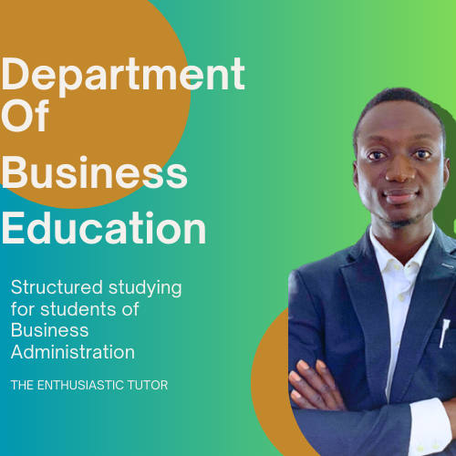 Department of Business Education 100 to 400 level online classes in NOUN