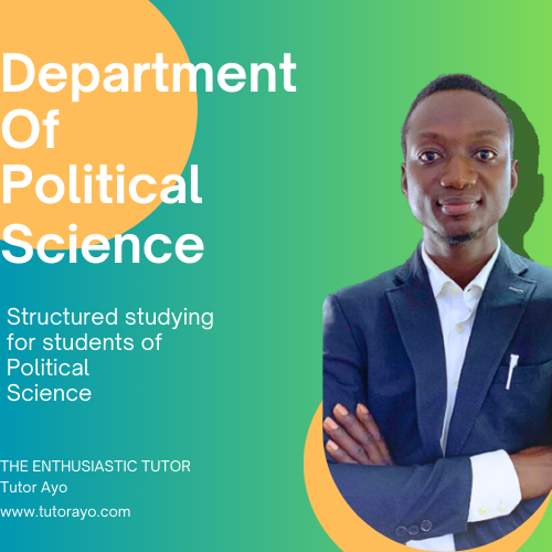 Department of Political Science100 to 400 level online classes in NOUN