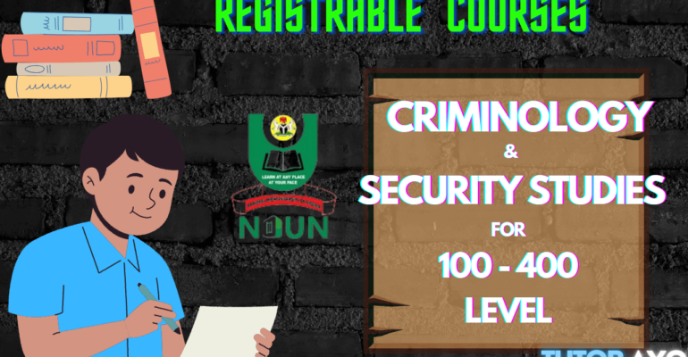 REG COURSES FOR CRIM 100-400