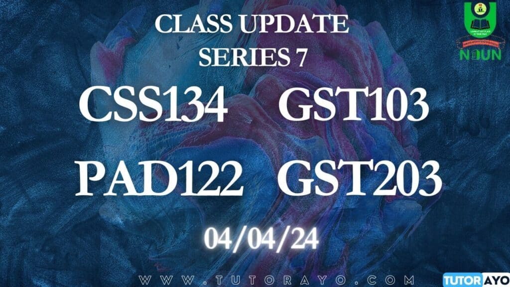 NOUN ONLINE CLASS S6