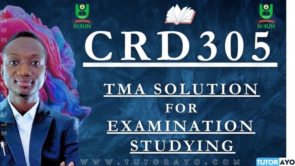 CRD305 TMA SOLUTION FOR EXAM STUDYING