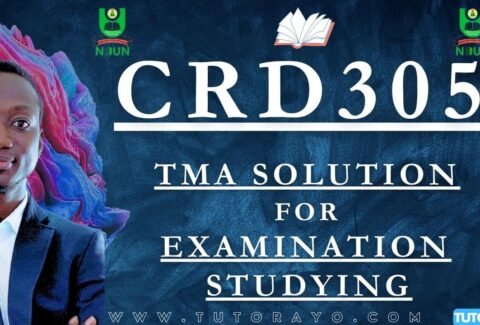 CRD305 TMA SOLUTION FOR EXAM STUDYING