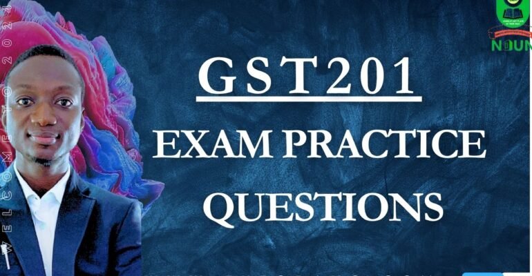 GST201 CBT EXAM PRACTICE QUESTIONS