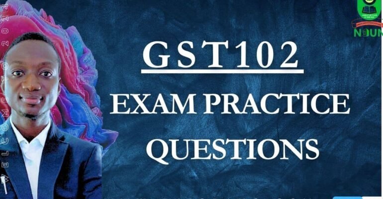 GST102 CBT EXAM PRACTICE QUESTIONS