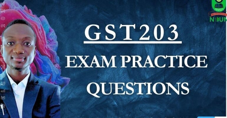 GST203 CBT EXAM PRACTICE QUESTIONS