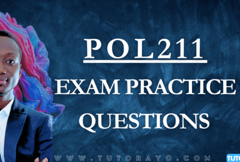 POL211 CBT PRACTICE EXAM QUESTIONS