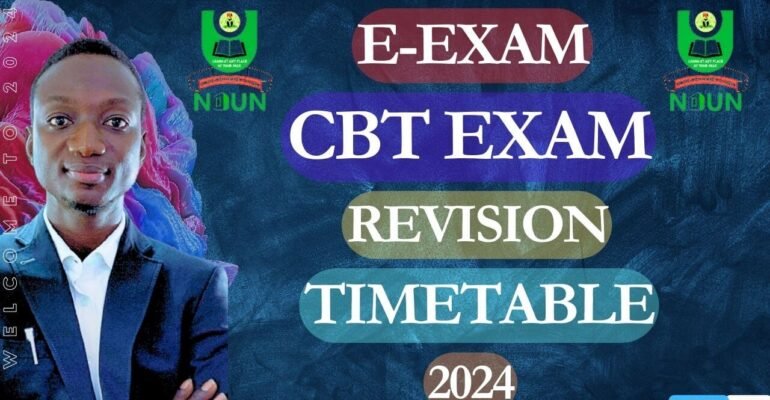 E-EXAM CBT EXAM REVISION IN NOUN 2024