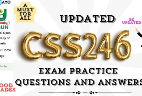 CSS246 EXAM PRACTICE QUESTIONS AND ANSWERS ARE INTENSIVE AND EXTENSIVE SORTED QUESTIONS AND ANSWERS