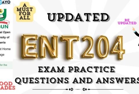 ENT204 EXAM PRACTICE QUESTIONS AND ANSWERS