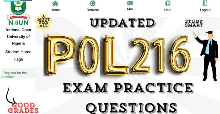 POL216 EXAM PRACTICE QUESTION IN NOUN PART A