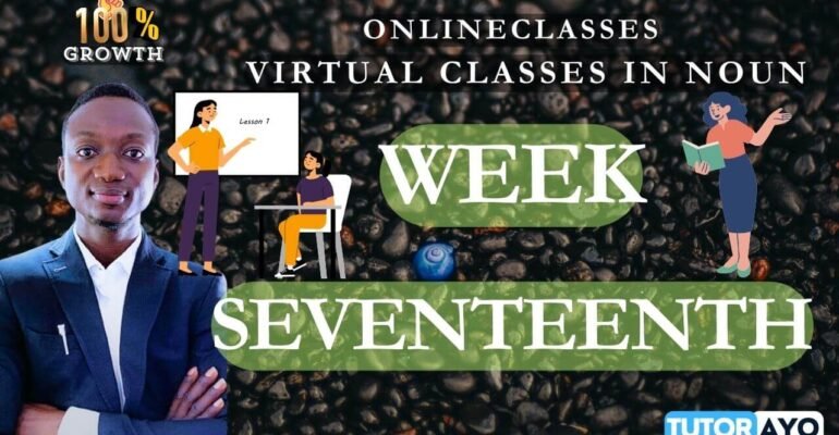 Virtual Classes in NOUN; Week Seventeenth