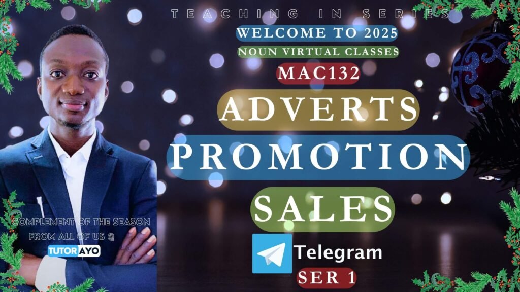 Advert Promotion and Sales
