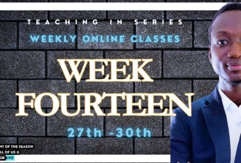 Week Fourteen Online Classes