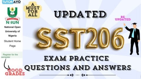 STT206 EXAM PRACTICE QUESTIONS AND ANSWERS